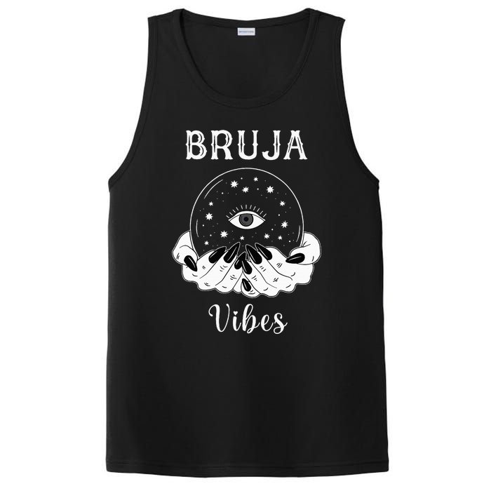 Bruja Vibes Mexican Dia de Muertos Halloween Bruja PosiCharge Competitor Tank