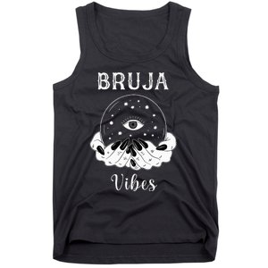 Bruja Vibes Mexican Dia de Muertos Halloween Bruja Tank Top