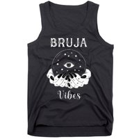 Bruja Vibes Mexican Dia de Muertos Halloween Bruja Tank Top