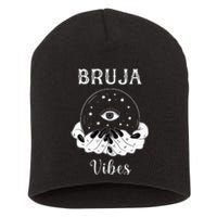 Bruja Vibes Mexican Dia de Muertos Halloween Bruja Short Acrylic Beanie