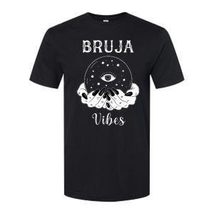 Bruja Vibes Mexican Dia de Muertos Halloween Bruja Softstyle CVC T-Shirt