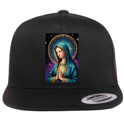 Blessed Virgin Mary Roman Catholic  Flatbill Hat