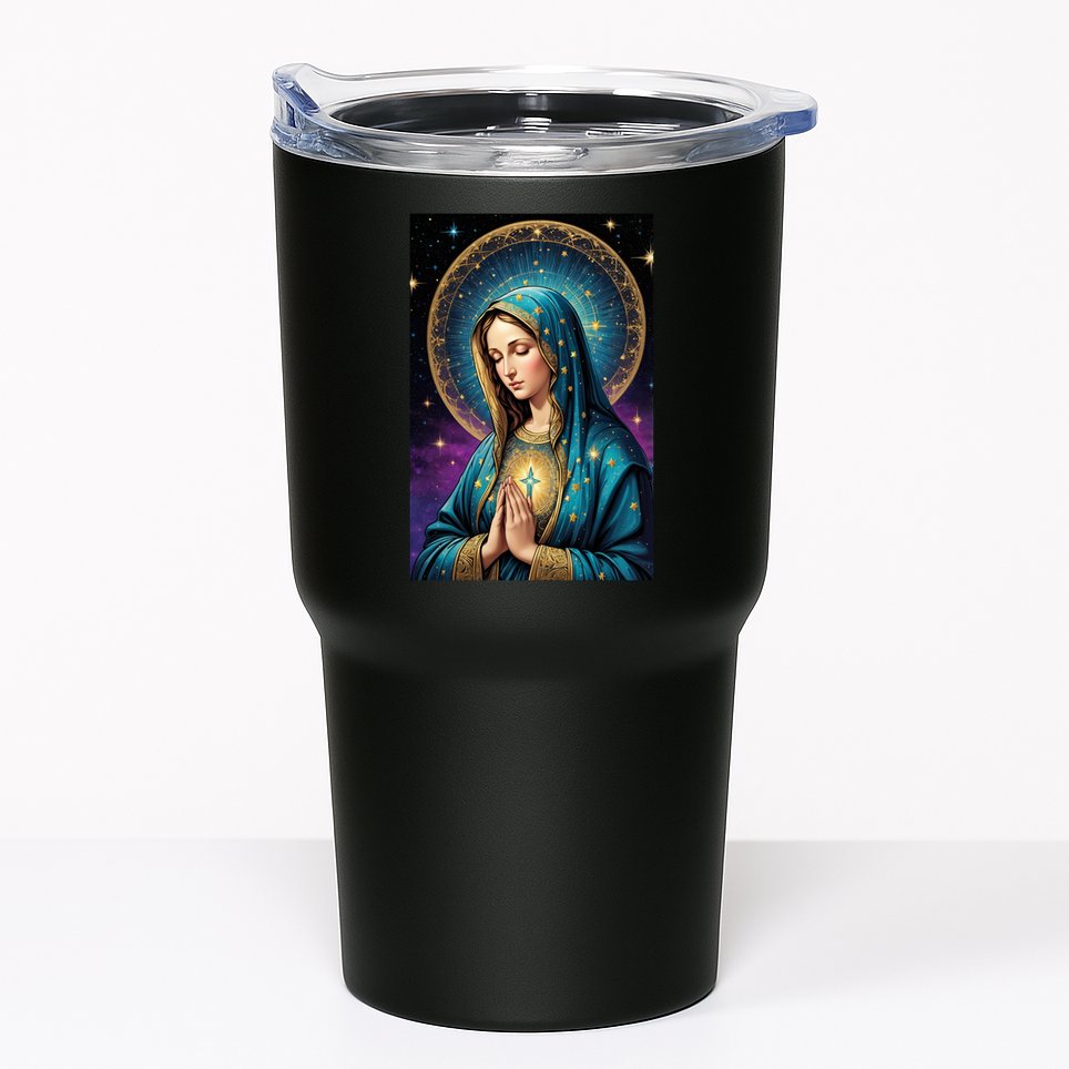 Blessed Virgin Mary Roman Catholic  Tumbler