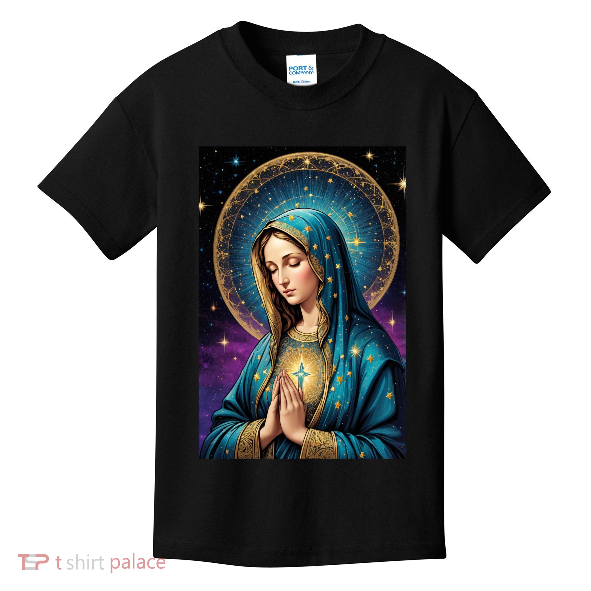 Blessed Virgin Mary Roman Catholic  Kids T-Shirt