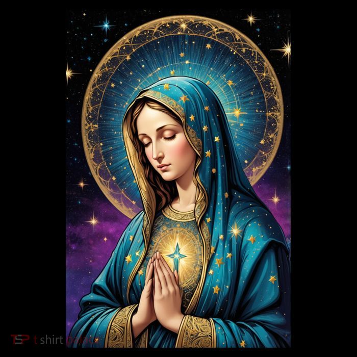 Blessed Virgin Mary Roman Catholic  Kids T-Shirt