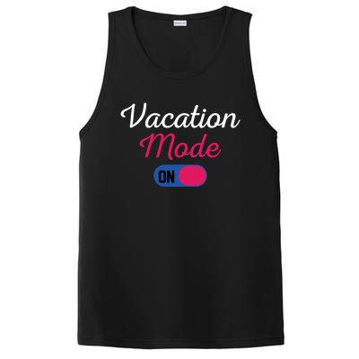 Beach Vacation Mode Tropical Vacation Mode On Gift PosiCharge Competitor Tank