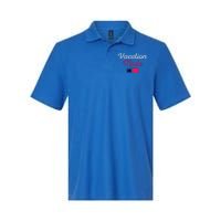 Beach Vacation Mode Tropical Vacation Mode On Gift Softstyle Adult Sport Polo