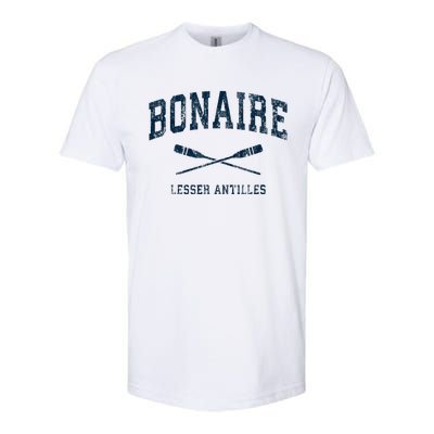 Bonaire Vintage Nautical Paddles Sports Oars Softstyle CVC T-Shirt