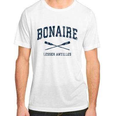 Bonaire Vintage Nautical Paddles Sports Oars Adult ChromaSoft Performance T-Shirt