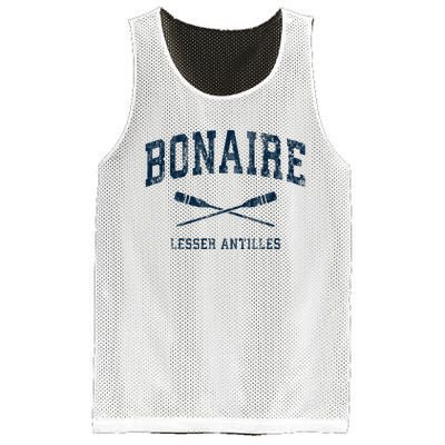 Bonaire Vintage Nautical Paddles Sports Oars Mesh Reversible Basketball Jersey Tank