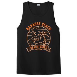 Beach Vibes Navarre Beach Summer Florida Tropical Surfing Great Gift PosiCharge Competitor Tank