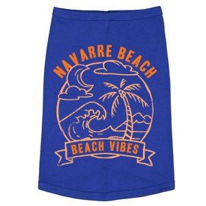 Beach Vibes Navarre Beach Summer Florida Tropical Surfing Great Gift Doggie Tank