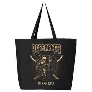 Berserker Viking Norse Pagan Bear Warrior 25L Jumbo Tote