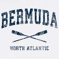 Bermuda Vintage Nautical Paddles Sports Oars T-Shirt