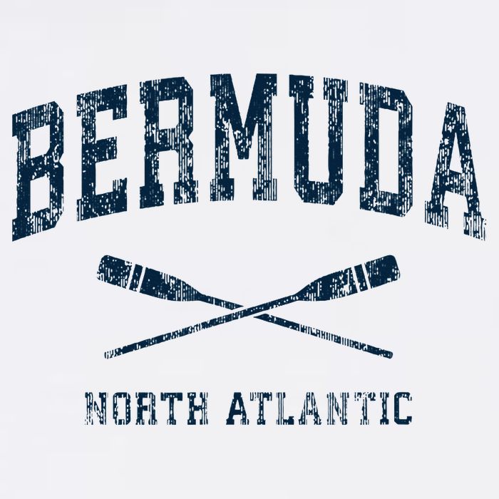 Bermuda Vintage Nautical Paddles Sports Oars T-Shirt