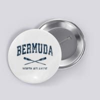 Bermuda Vintage Nautical Paddles Sports Oars Button