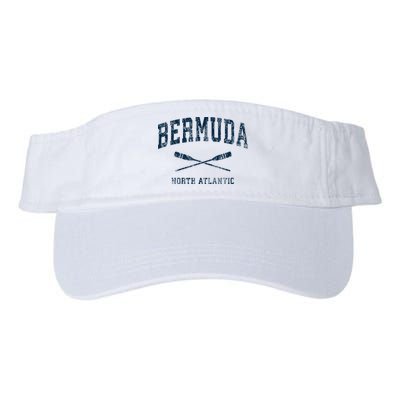 Bermuda Vintage Nautical Paddles Sports Oars Visor