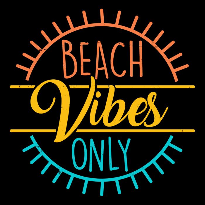 Beach Vibes Only Vacation Travel Backpack