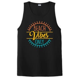 Beach Vibes Only Vacation Travel PosiCharge Competitor Tank