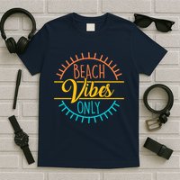 Beach Vibes Only Vacation Travel T-Shirt