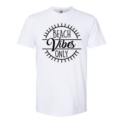 Beach Vibes Only Vacation Travel Softstyle® CVC T-Shirt