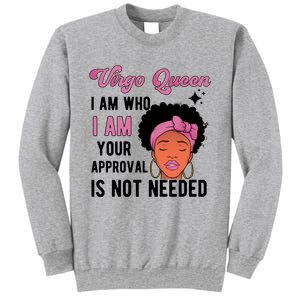 Black Virgo Queen Virgo Zodiac Sign Melanin Virgo Horoscope Gift Sweatshirt