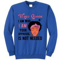 Black Virgo Queen Virgo Zodiac Sign Melanin Virgo Horoscope Gift Sweatshirt