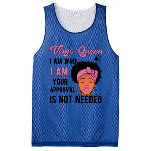 Black Virgo Queen Virgo Zodiac Sign Melanin Virgo Horoscope Gift Mesh Reversible Basketball Jersey Tank