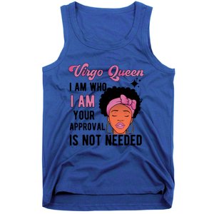 Black Virgo Queen Virgo Zodiac Sign Melanin Virgo Horoscope Gift Tank Top