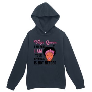 Black Virgo Queen Virgo Zodiac Sign Melanin Virgo Horoscope Gift Urban Pullover Hoodie