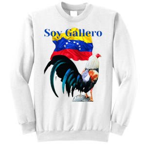 Beautiful Venezuela Rooster Design Soy Gallero Sweatshirt