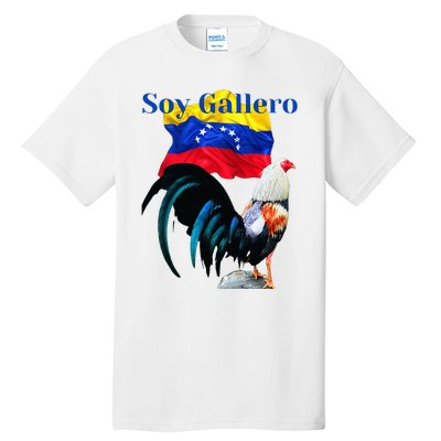 Beautiful Venezuela Rooster Design Soy Gallero Tall T-Shirt