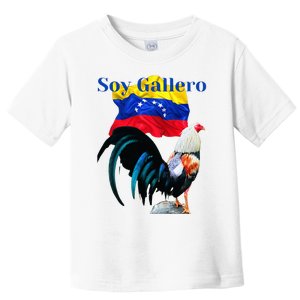 Beautiful Venezuela Rooster Design Soy Gallero Toddler T-Shirt