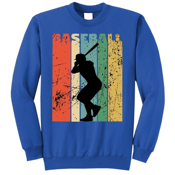 Baseball Vintage Retro Distressed Funny Gift Sweatshirt