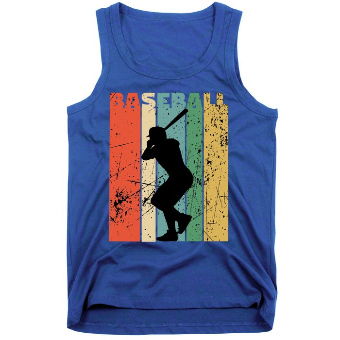 Baseball Vintage Retro Distressed Funny Gift Tank Top