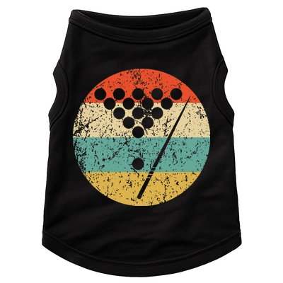 Billiards Vintage Retro Pool Doggie Tank