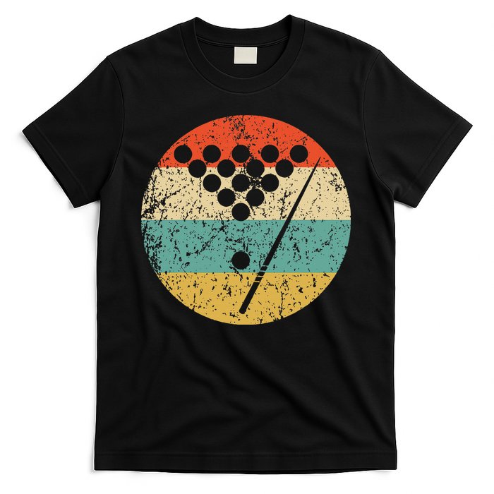 Billiards Vintage Retro Pool T-Shirt