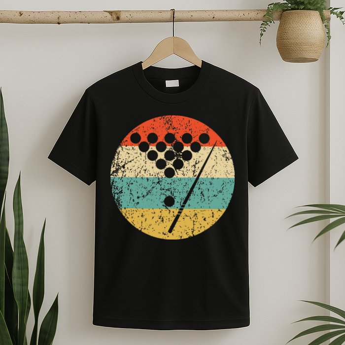 Billiards Vintage Retro Pool T-Shirt
