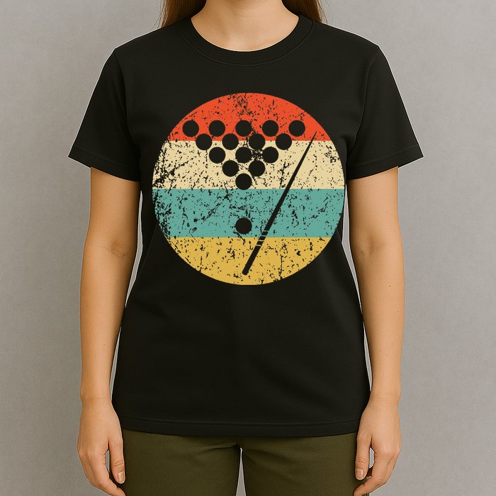 Billiards Vintage Retro Pool T-Shirt