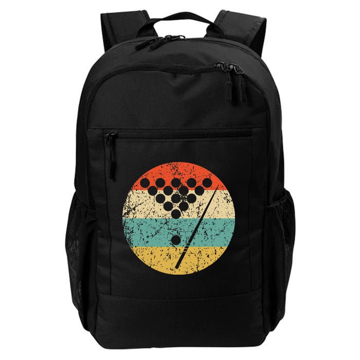 Billiards Vintage Retro Pool Backpack