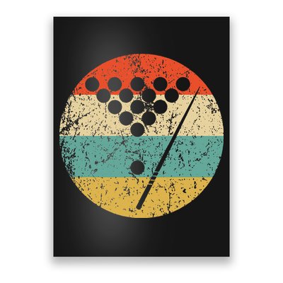 Billiards Vintage Retro Pool Poster