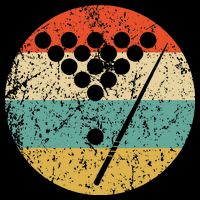 Billiards Vintage Retro Pool Poster