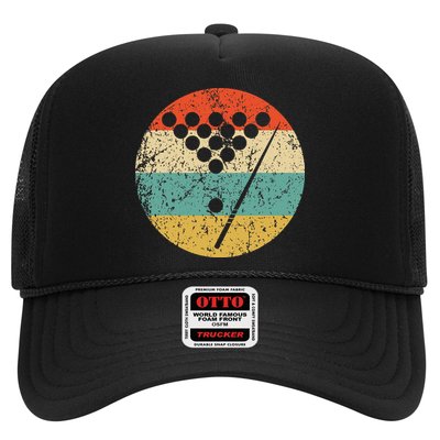 Billiards Vintage Retro Pool Hat