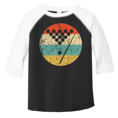 Billiards Vintage Retro Pool Toddler Fine Jersey T-Shirt