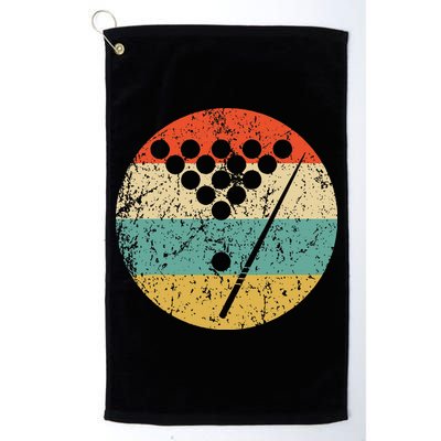 Billiards Vintage Retro Pool Golf Towel