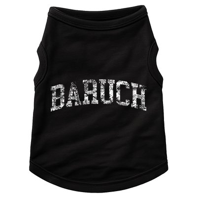 Baruch Vintage Retro College Athletic Sports Doggie Tank