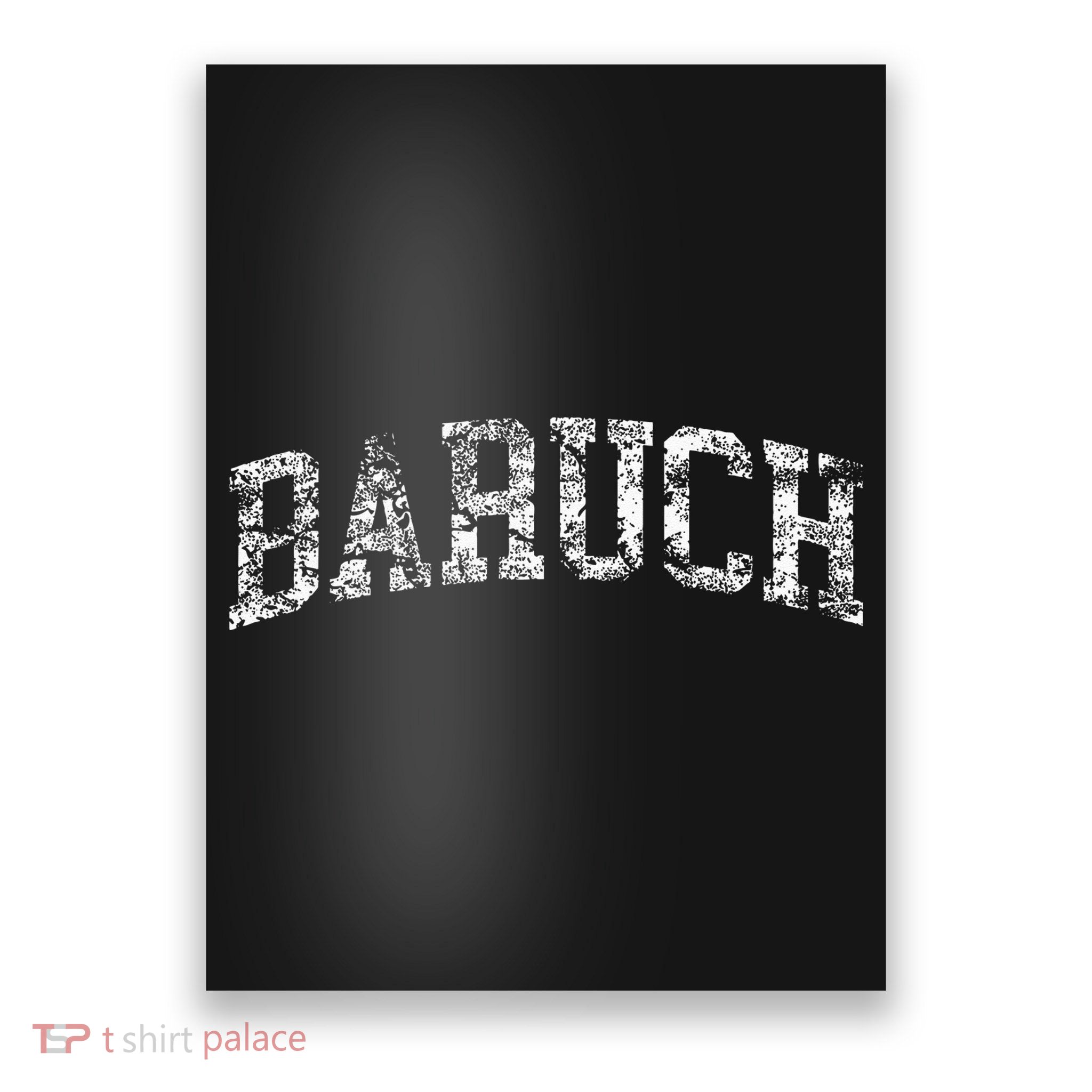 Baruch Vintage Retro College Athletic Sports Poster