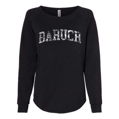 Baruch Vintage Retro College Athletic Sports Womens California Wash Sweatshirt