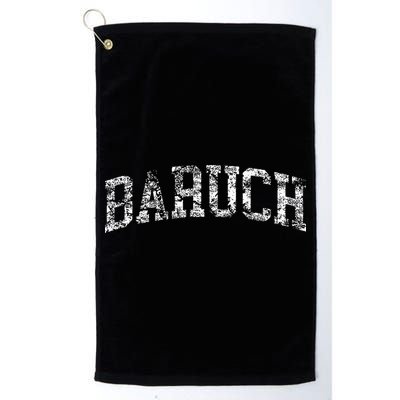 Baruch Vintage Retro College Athletic Sports Golf Towel