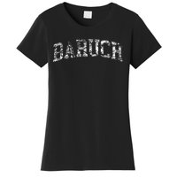 Baruch Vintage Retro College Athletic Sports Women's T-Shirt